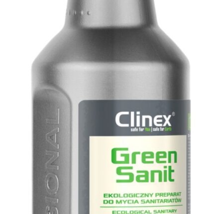 Ekologiczny preparat CLINEX Green Sanit, do mycia sanitariatów, 1l