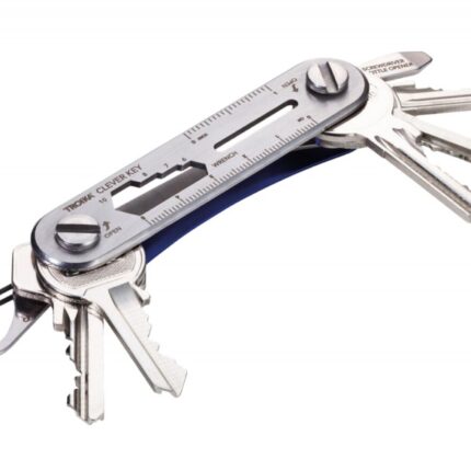 Brelok TROIKA Clever Key, na 6 kluczy, 6 funkcji, niebieski