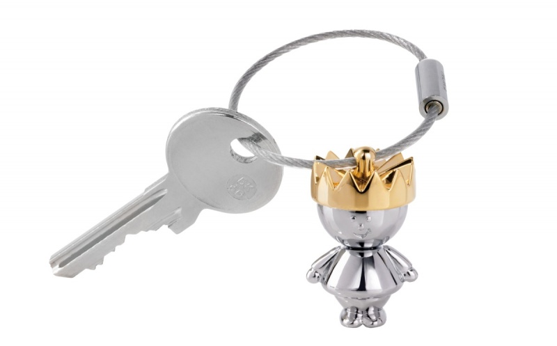 381732-397508-brelok_troika_little_king_chromowany_metal-800w Brelok TROIKA Little King, chromowany metal - obrazek 1