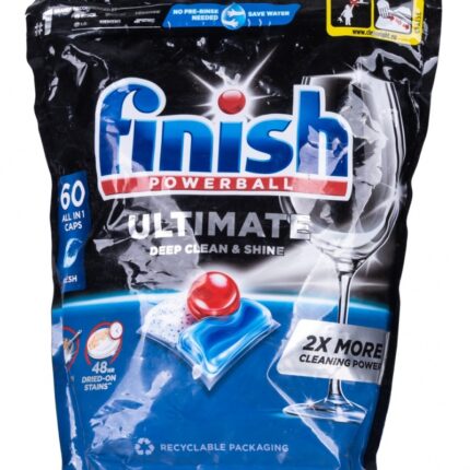 Tabletki do zmywarki FINISH Ultimate All in One, 60 szt., regular