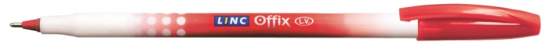 382864-398774-dlugopis_linc_offix_sr_kulki_1mm_gr_linii_0_-800w Długopis LINC Offix, śr. kulki 1mm, gr. linii 0,33mm, czerwony (opakowanie 50 szt.) - obrazek 1