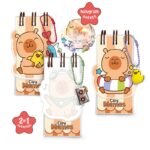 Mini notes TRENDHAUS CP HL-5, 2 w 1, 104kartki, mix kolorów (opakowanie 24 szt.)