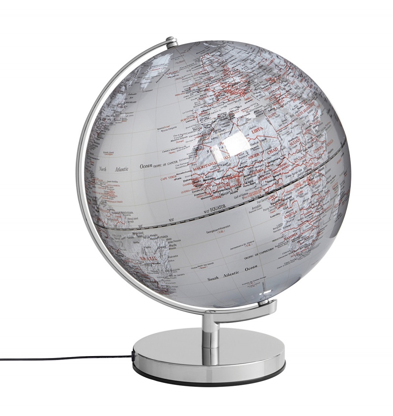 383722-399524-globus_podswietlany_troika_stellar_light_sr_-800w Globus podświetlany TROIKA Stellar Light, śr. 30cm, metalowa podstawa, srebrny - obrazek 1