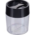 Pojemnik magnetyczny na spinacze OFFICE PRODUCTS, okrągły, pusty, transparentny