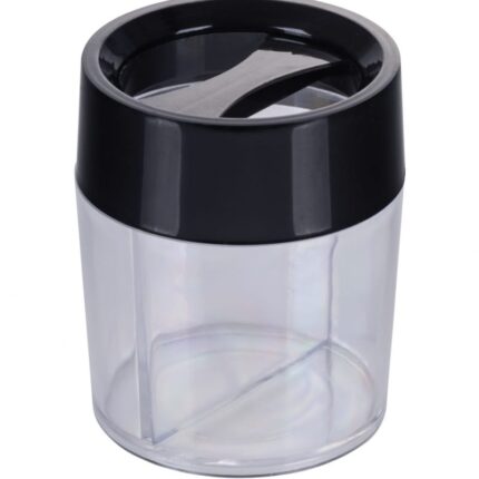 Pojemnik magnetyczny na spinacze OFFICE PRODUCTS, okrągły, pusty, transparentny