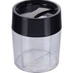 Pojemnik magnetyczny na spinacze OFFICE PRODUCTS, okrągły, pusty, transparentny