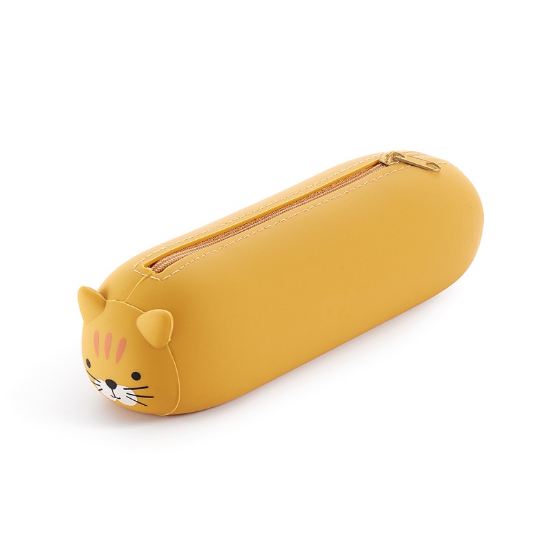 384403-399945-piornik_tuba_miquelrius_silikonowy_soft_touc-800w-1 Piórnik tuba MIQUELRIUS, silikonowy soft touch, jednokomorowy 200×45×45mm, kotek, żółty - obrazek 1