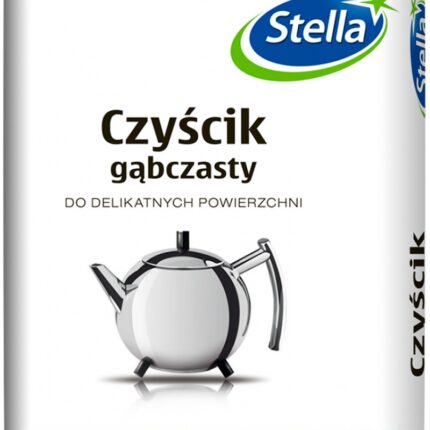 Czyścik gąbczasty STELLA, 1 szt., mix
