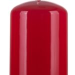 Świeca słupek DONAU HOME Standard Gloss, 50x80mm, czerwony