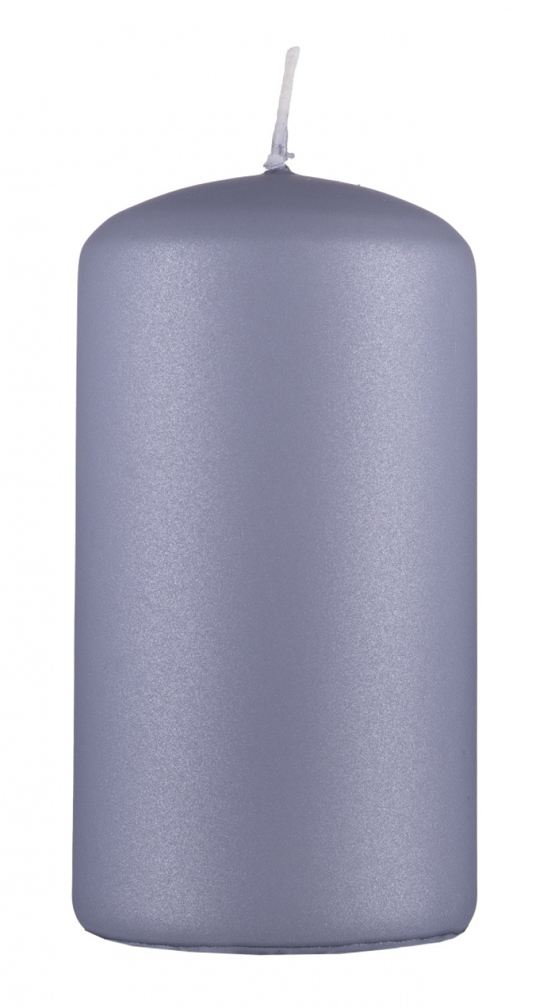 384870-400424-swieca_slupek_donau_home_standard_lakier_60x-800w-1 Świeca słupek DONAU HOME Standard Lakier, 60x115mm, grafit metaliczny mat - obrazek 1