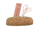 Piórnik kosmetyczka ECONOVO, korkowy, 20x5x6 cm, naturalny - obrazek 5