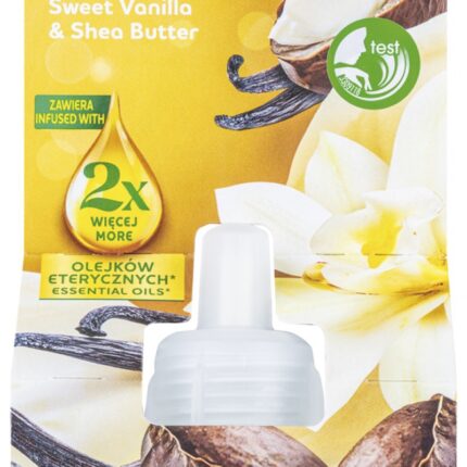Wkład do elektrycznego odświeżacza AIR WICK, wanilia-masło shea, 19ml