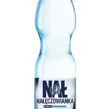 Woda mineralna NAŁĘCZOWIANKA, delikatny gaz, 1,5l (opakowanie 6 szt.)
