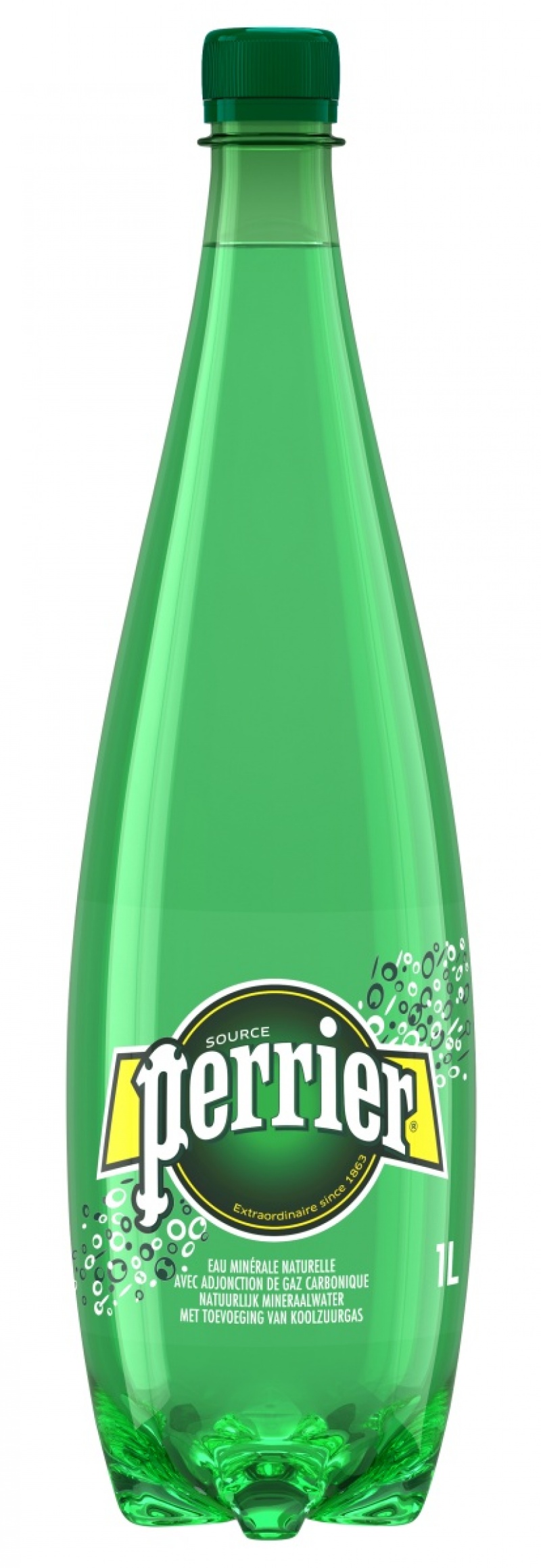 386737-401619-woda_perrier_mocny_gaz_butelka_plastikowa_1l-800w Woda PERRIER, mocny gaz, butelka plastikowa, 1l (opakowanie 6 szt.) - obrazek 1