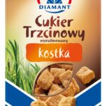 Cukier trzcinowy DIAMANT, w kostkach, 500g