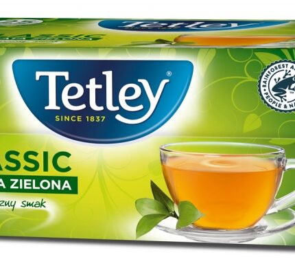 Herbata TETLEY Classic, zielona, 25 torebek