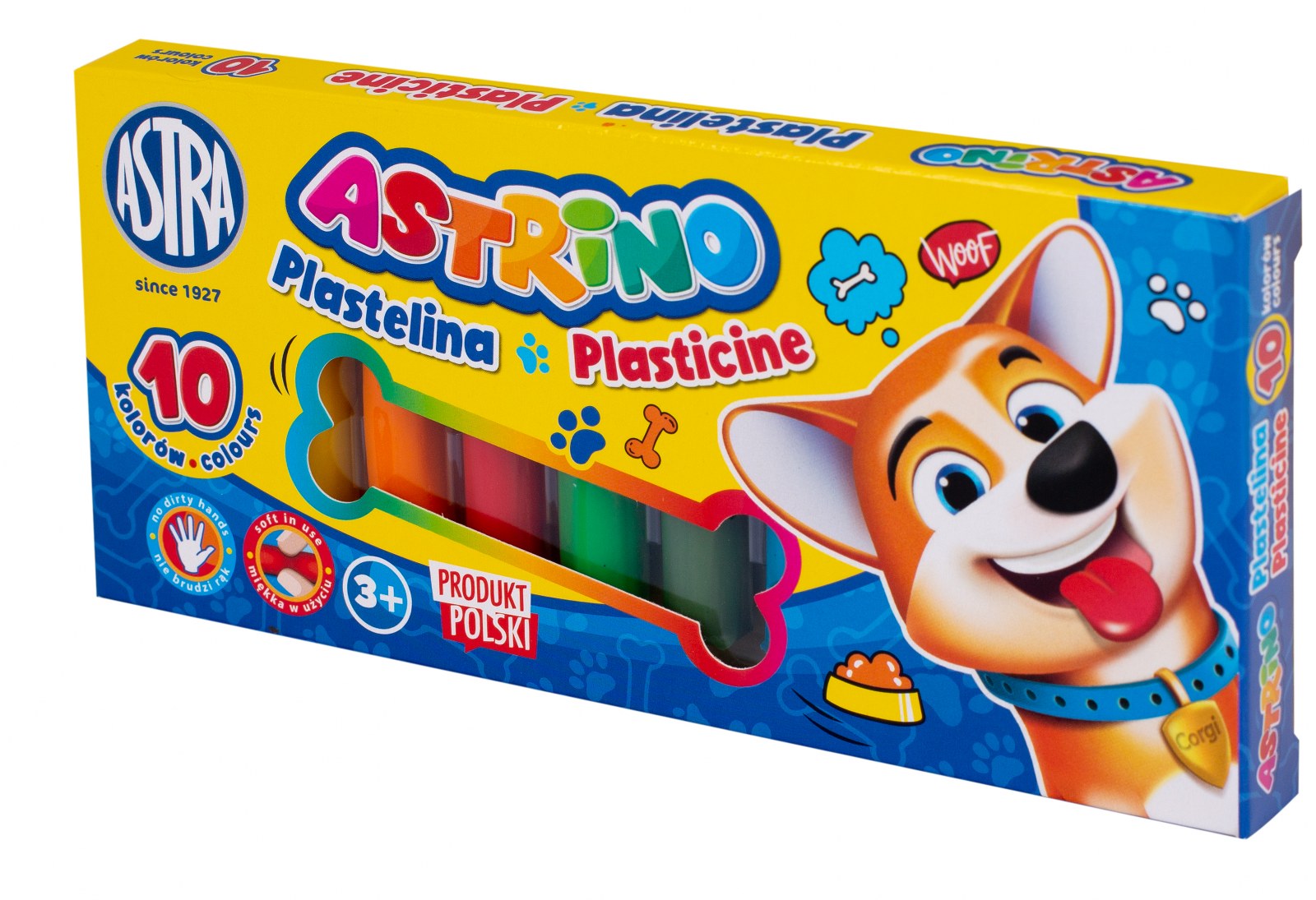 Plastelina Astrino10 kolorów Plastelina Astrino10 kolorów - obrazek 1