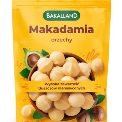 Orzechy makadamia BAKALLAND, 75g