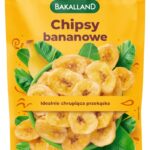 Chipsy bananowe BAKALLAND, 200g