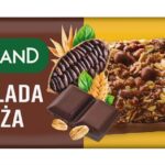 Baton zbożowy BAKALLAND, czekolada i zboża, 40g (opakowanie 25 szt.)