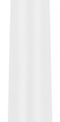 Świeca szpic DONAU HOME Standard Kolor, 22x230mm, 40 szt., biały