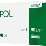 Papier ksero POL JET, A3, klasa A, 166CIE, 80gsm, 500ark. (pakiet 5 opakowań)