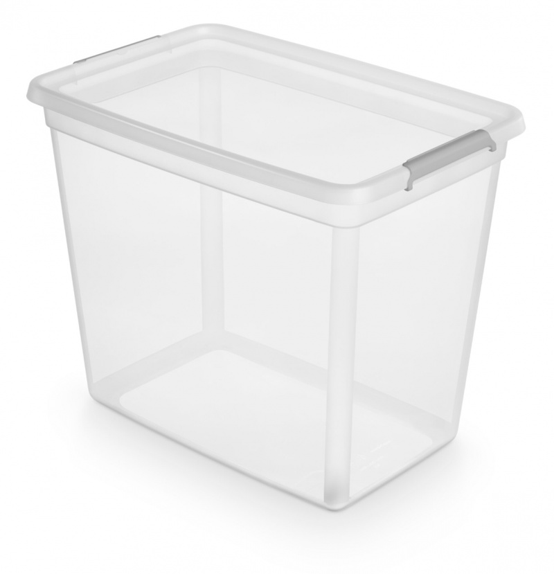 388675-402935-pojemnik_basestore_box_moxom_z_klipsami_585x-800w-1 Pojemnik BaseStore Box MOXOM, z klipsami, 585x395x480 mm, 80l, transparentny - obrazek 1