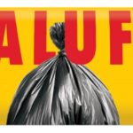 Worki na śmieci ALUFIX Economy, HDPE, 60l, 20 szt., czarna