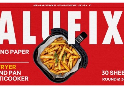 Papier do pieczenia ALUFIX, 3w1, 36cm, 30 arkuszy