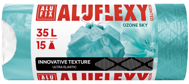 389443-403691-worki_na_smieci_alufix_aluflexy_zapach_ldpe_-800w Worki na śmieci ALUFIX Aluflexy, zapach, LDPE, 35l, 15 szt., turkusowe - obrazek 1