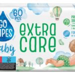 Chusteczki nawilżane dla dzieci GOWIPES Extra Care, z alantoiną, 60 szt.