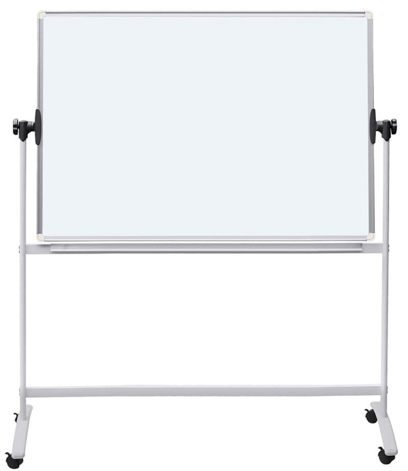 390411-404632-tablica_mobilna_suchos_magn_office_products_-800w-1 Tablica mobilna suchoś. -magn. OFFICE PRODUCTS, dwustronna, lakierowana, rama aluminiowa, regulacja kąta nachylenia, 150x100cm, - obrazek 1