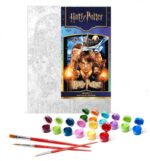 Malowanie po numerach IDEYKA, 40x50cm, metallic, Harry Potter: Plakat, 1 szt. - obrazek 2