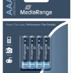 Baterie MEDIARANGE Premium Alkaine, Micro, LR03, 1,5V, blister, 4 szt.