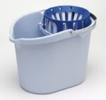 Wyciskacz do mopa paskowego (koszyk) VILEDA PROFESSIONAL SuperMop, zestaw nr 2, niebieski - obrazek 2