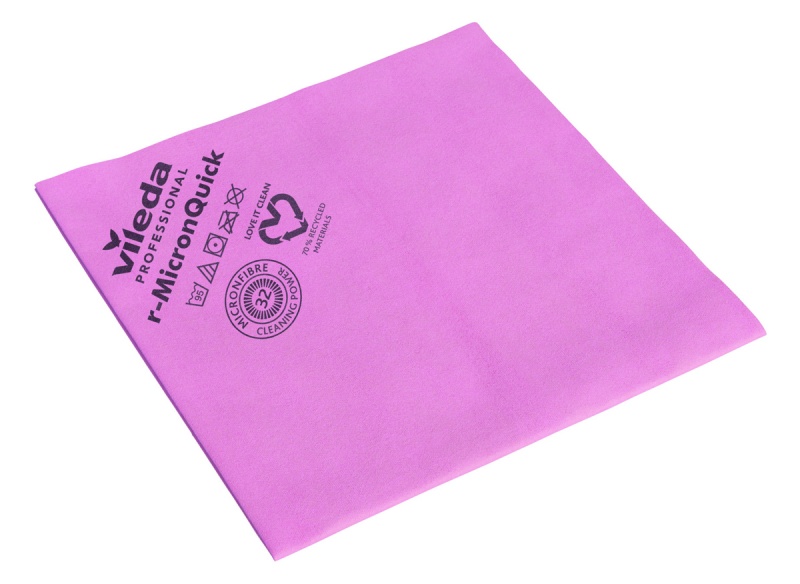 390676-404212-sciereczka_vileda_professional_r_micronquick-800w Ściereczka VILEDA PROFESSIONAL r-MicronQuick, 38 x 40 cm,czerwona (opakowanie 5 szt.) - obrazek 1