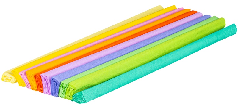 391414-244487-bibula_marszczona_gimboo_pastel_w_rolce_50x2-800w Bibuła marszczona GIMBOO Pastel, w rolce, 50x200cm, 10 szt., mix kolorów - obrazek 1