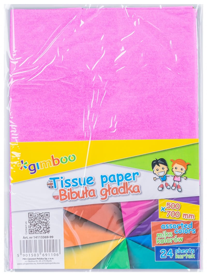 391418-69552-bibula_gladka_gimboo_w_skladkach_50x70cm_24ar-800w Bibuła gładka GIMBOO, w składkach, 50x70cm, 24ark., mix kolorów - obrazek 1