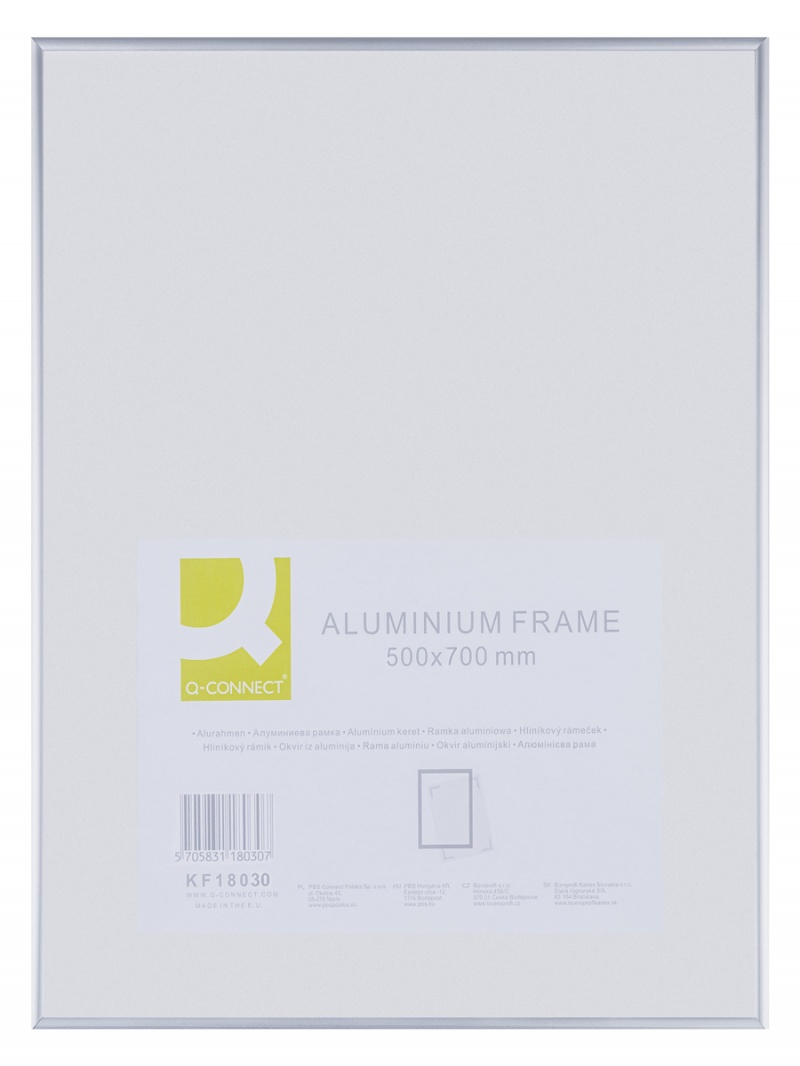 391536-20436-ramka_aluminiowa_q_connect_500x700mm-800w-1 Ramka aluminiowa Q-CONNECT, 500x700mm - obrazek 1