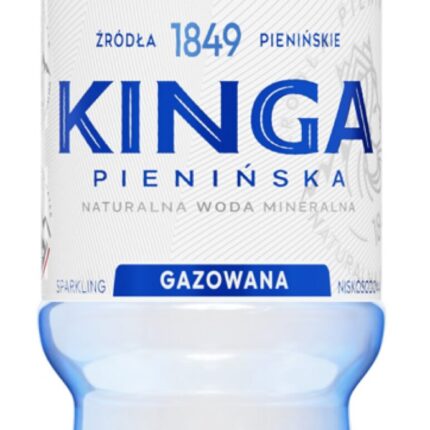 Woda mineralna KINGA PIENIŃSKA, gazowana, 1,5l, kaucja (opakowanie 6 szt.)