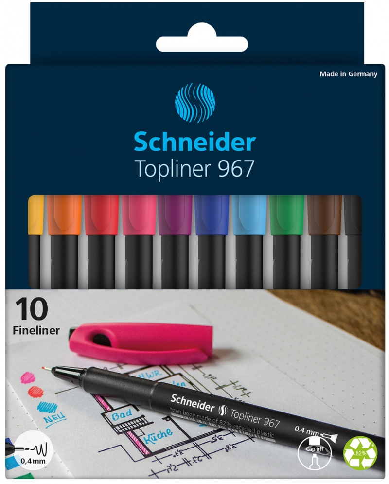 391580-23964-zestaw_cienkopisow_schneider_topliner_967_0_4-800w Zestaw cienkopisów SCHNEIDER Topliner 967, 0,4 mm, 10 szt., pudełko z zawieszką, mix kolorów - obrazek 1