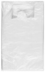 Reklamówka SARANTIS, HDPE, standard, 28/7/48 cm, 9 mikr., 200 szt., biała