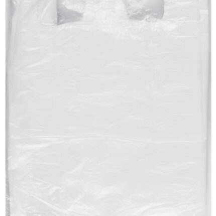 Reklamówka SARANTIS, HDPE, standard, 28/7/48 cm, 9 mikr., 200 szt., biała