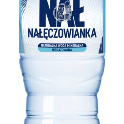 Woda mineralna NAŁĘCZOWIANKA, niegazowana, 1,5l, kaucja (opakowanie 6 szt.)