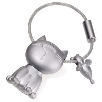 Brelok TROIKA Katz + Maus, 2 charmsy, metal