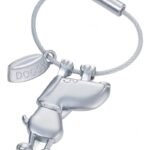 Brelok TROIKA Doggy, 2 charmsy, metal