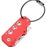 Brelok TROIKA Keytool, 11 funkcji, czerwony