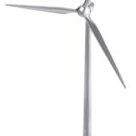 Przybornik na biurko TROIKA Fresh Wind, wiatrak, stalowy