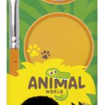 Farby do malowania twarzy JOVI Animal, 3x8ml, z pędzelkiem i gąbką, mix kolorów