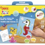 Zestaw do malowania piaskiem JOVI Play&Fun, ocean